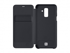 Чехол клип-кейс Samsung EF-WA605CBEGRU (для Samsung Galaxy A6+, wallet, black)