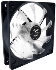 Вентилятор ZALMAN ZM-F3 FDB (SF) (120x120x25mm, FDB, Shark Fin Blade, 1200rpm, 23dBa, 3pin, blue-transparent) RTL