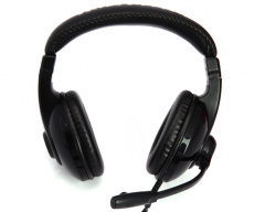 Наушники ZALMAN ZM-HPS200 (полноразмерные закрытые, с микрофоном, 2m, black)