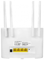 Роутер LTE CPE WR710 (300Mbps, 2.4GHz, 4 ports, 4 внешние несъёмные антенны, питание 12V DC, 4G LTE, Micro SIM, white)