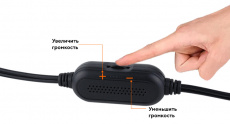 Колонки FUMIKO ELVIRA (6W, USB, black)