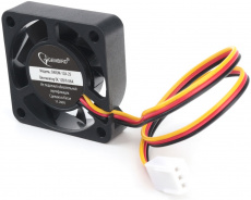 Вентилятор Gembird D40SM-12A-25 (40x40x10mm, sleeve, 5000rpm, 27dBa, 3pin, black) OEM