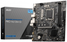 Материнская плата MSI PRO H610M-G (s1700, DDR5, mATX) RTL