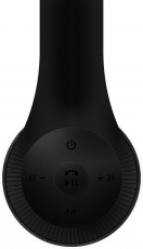 Наушники FUMIKO BOLERO (FBH03-01, накладные закрытые, беспроводные, Bluetooth 5.0, AUX, с микрофоном, до 10м., до 4 часов работы от батареи, microSD до 32Gb, FM, black)