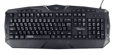 Клавиатура QUMO Antares K60 (USB, регулируемая подсветка, игровая, мультимедийная, black)