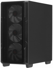 Корпус ARDOR GAMING Dominion X3-Mini FRGB (без БП, mATX, USB3.0, 4x rainbow LED Fan, black)