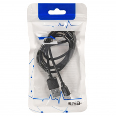 Кабель USB 2.0 Am - Lightning 1.0m (ACD-U910-P6B, пакет, black) ACD