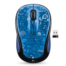 Мышь беспроводная Logitech M325 (optical, 1000dpi, AA, blue)