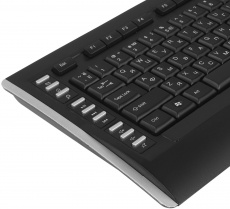 Клавиатура+мышь беспроводные A4Tech 9300F (black)