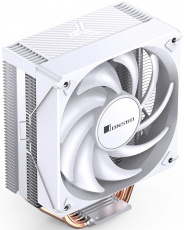 Вентилятор JONSBO CR-1000 E Color (1150/1151/1155/1156/1200/1700, 120mm, Al, 600-1500rpm, 22-32dBa, 4 тепловые трубки, DTH, 4pin, 140W, RGB LED, white) RTL