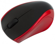 Мышь беспроводная Oklick 540SW (optical, 800dpi, 2*AAA, black-red)