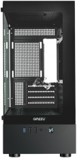 Корпус GINZZU CL470 (без БП, mATX, USB3.0, no Fan, black)