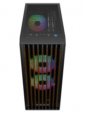 Корпус GAMDIAS AURA GC4 Elite ARGB (без БП, ATX, USB3.0, 3x ARGB Fan, black)