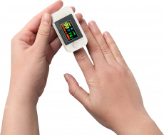 Пульсоксиметр QUMO Health Pulse Q1 (неинвазивный, 2xAAA, IP22, white)