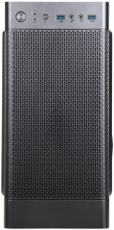 Корпус ACCORD Q03B (без БП, mATX, USB3.0, no Fan, black)