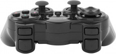 Геймпад Oklick TWILIGHT GP-400MW (PC/PS1/PS2/PS3, беспроводной / USB, 3xAAA, вибрация, black)