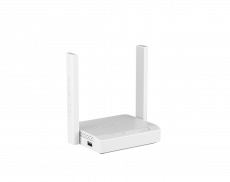 Роутер Keenetic Carrier (KN-1721) (300/867Mbps, 2.4/5GHz, 2 ports, 100Mbps, 2 внешние несъёмные антенны 5dBi, USB, 3G/4G/LTE, grey-white)