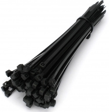 Стяжка 200mm Cablexpert (NYT-200x2.5B, 100шт., black)