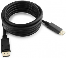Кабель DisplayPort (m) - DisplayPort (m) 3.0m (CC-DP-10, 4K, ver.1.2, с позолоченными контактами, экранированный, black) Cablexpert