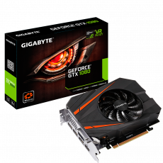 Видеокарта Gigabyte GF GTX1080 8Gb (GV-N1080IX-8GD, 256bit, GDDR5X, DVI+HDMI+3xDP) RTL