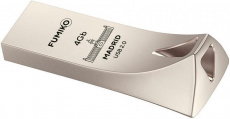 Флеш накопитель USB 2.0 4Gb FUMIKO MADRID (FMD-20, 28/19MB/s, silver)