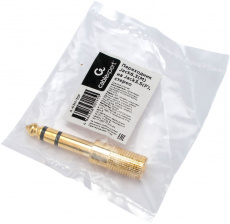 Переходник (A-63M-35F, 6.3mm Jack (m) / 3.5mm Jack (f), gold) Cablexpert