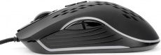 Мышь Gembird MG-580 (optical, 3200dpi, RGB подсветка, игровая, soft-touch, 1.8m, black)