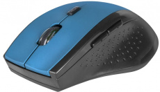 Мышь беспроводная Defender Accura MM-365 (optical, 1600dpi, 2xAAA, black-blue)