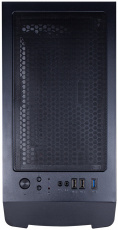 Корпус 1STPLAYER DK-D4 (D4-BK-4G6) (без БП, ATX, USB3.0, 4x rainbow LED Fan, black)