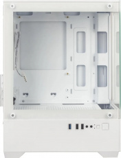 Корпус ACCORD ACC-ZCU2W (без БП, mATX, 1x rainbow LED Fan, white)