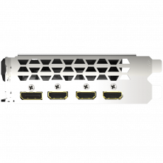 Видеокарта Gigabyte GF GTX1650 4Gb (GV-N1650WF2OC-4GD, 128bit, GDDR5, 3xHDMI+DP) RTL