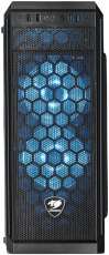 Корпус Cougar MX330-G Air (без БП, ATX, USB3.0, black)