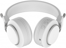 Гарнитура Hiper LIVE QTX3 (накладная открытая, беспроводная, Bluetooth 5.0, с микрофоном, до 10 часов работы от батареи, white)