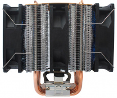 Вентилятор Coolangel (1150/1151/1155/1156/1200/1366/1700/775/FM1/FM2/AM3/AM4, 3x92mm, Hydro, 800-2000rpm, 15-25dBa, 6 тепловых трубок, 4pin, fixed LED, 180W) RTL