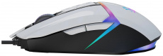 Мышь A4Tech Bloody W60 Max (USB, optical, 10000dpi, игровая, RGB подсветка, программируемая, 1.9m, panda white)
