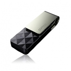 Флеш накопитель USB 3.0 16Gb Silicon Power Blaze B30 (SP016GBUF3B30V1K, black)