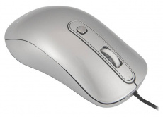 Мышь Oklick 155M (USB, optical, 1000dpi, 1.3m, silver)