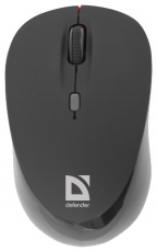 Мышь беспроводная Defender Dacota MS-155 Nano (IR-laser, 2000dpi, AA, black)