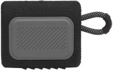 Колонка JBL GO 3 (4.2W, портативная, Bluetooth v.5.1, до 5 часов работы от батареи, защита от воды, IP67, black)