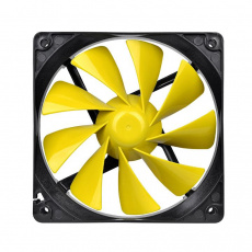 Вентилятор Thermaltake Pure 12 CL-F037-PL12YE-A (120x120x25mm, Sleeve, 1000rpm, 19.5dBa, 3+4pin, black-yellow) RTL