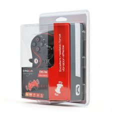 Геймпад Crown CMG-706 (PC/PS3, вибрация, black-red)