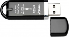Флеш накопитель USB 2.0 64Gb FUMIKO MOSCOW (FMW-05, 30MB/s, black)