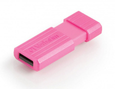 Флеш накопитель USB 2.0 16Gb Verbatim PinStripe (49067, pink)