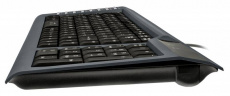 Клавиатура Oklick 350M (USB, мультимедийная, black-grey)
