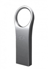 Флеш накопитель USB 2.0 8Gb Silicon Power Firma F80 (SP008GBUF2F80V1S, silver)