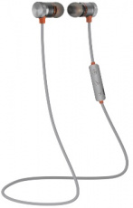 Гарнитура Defender OUTFIT B710 (затычки, беспроводные, Bluetooth 4.1, с микрофоном, до 10м., до 5 часов работы от батареи, black-orange)