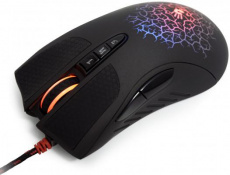 Мышь A4Tech Bloody A9081 (USB, optical, 4000dpi, игровая, коврик, black)
