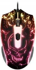 Мышь Defender Overmatch GM-069 (USB, optical, 2400dpi, игровая, подсветка, black)