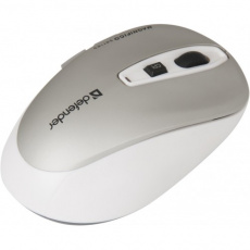 Мышь беспроводная Defender Magnifico MB-535 Nano (IR-laser, 2000dpi, AA, grey-white)