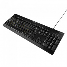 Клавиатура Gembird KB-8335U-BL (USB, black)